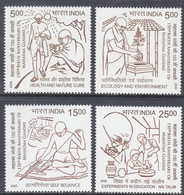 INDIA 2020 150th Birth Anniversary Of Mahatma Gandhi 4v Complete SET MNH P.O Fresh & Fine - Oblitérés