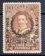 Jubileo Alfonso XIII. 10pts * . Edifil 361 - Nuovi