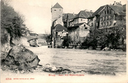 Brugg - Aare Mit Römerbrücke (4314) - Brugg