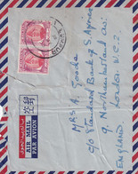 MALAYA SELANGOR 1958 COVER TO UK. COVER TO UK - Selangor