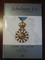 CATALOGUE DE VENTE 348 - VEILINGCATALOGUS - SCHULMAN B.V. - Amsterdam - Livres & Logiciels