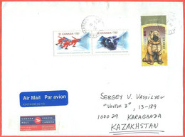 Canada 2006. The Envelope Passed Through The Mail. Airmail. - Storia Postale