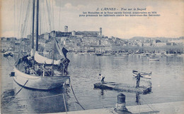 CPA - 06 - Cannes - Vue Sur Le Suquet  - Bateau Au Port - Cannes