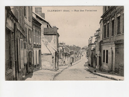 60 CLERMONT, Rue Des Fontaines. - Clermont