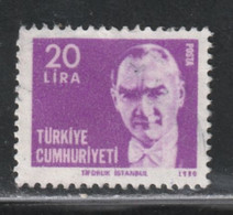 TTURQUIE 626 // YVERT 2303  // 1980 - Used Stamps