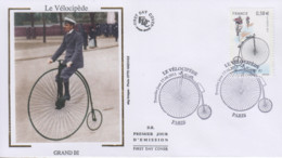 Enveloppe  FDC  1er  Jour   FRANCE   Le   Vélocipéde    2011 - Cycling