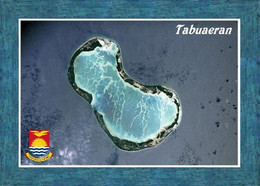 Kiribati Tabuaeran Fanning Island Satellite View New Postcard - Kiribati