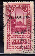 ALAOUITES SYRIA SIRIA ALAQUITES 1925 MOSQUE AT DAMASCUS 1p USED USATO OBLITERE' - Gebruikt