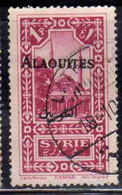 ALAOUITES SYRIA SIRIA ALAQUITES 1925 MOSQUE AT DAMASCUS 1p USED USATO OBLITERE' - Usati