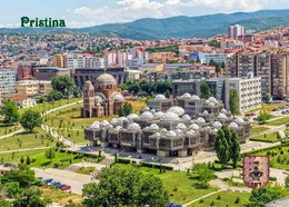 Kosovo Pristina Overview Library Cathedral New Postcard - Kosovo
