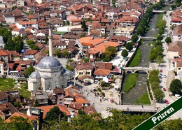 Kosovo  Prizren Aerial View Mosque New Postcard - Kosovo