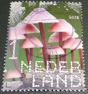 Nederland - NVPH - Xxxx - 2018 - Gebruikt - Beleef De Natuur - Grote Bloedsteelmycena - Used Stamps
