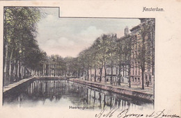 2822	65	Amsterdam, Heerengracht 1902 Met Grootrond Aankomst Stempel Sandpoort-Station(zie Hoeken) - Amsterdam