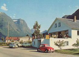 Oppstryn Pensjonat Norway Hotel Cafe Oppstryn Postcard - Norway