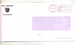 Lettre Machine Seainf Entete Mairie - 1980-1999