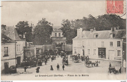 Le Grand Lucé Place De La Mairie 1906 (LOT A45) - Le Grand Luce