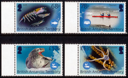 B.A.T. BRITISH ANTARCTIC TERRITORY 2021 The Blue Belt Programme, Set Of 4v & Minisheet** - Neufs