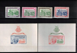 Guinea / Guinee 1964 World's Fair New York Set + 2 Blocks Postfrisch / MNH - Autres & Non Classés