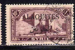 ALAOUITES SYRIA SIRIA ALAQUITES 1925 AVION VIEW OF ALEPPO 10p USED USATO OBLITERE' - Usati