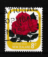 1975 Neuseeland - New Zealand. Y&T: 652° Rose Josephine Bruce - Used Stamps