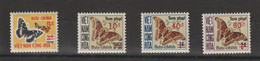 Viet-Nam Sud 1974 Papillons Taxe 21-24, 4 Val ** MNH - Viêt-Nam