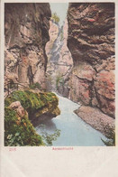 Aareschlucht Switzerland Mountains Swiss Old Antique Postcard - Saint-Luc
