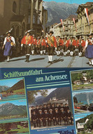 Tirol Military March Street Parade & Marine Uniform Group 2x Swiss Postcard S - Marin