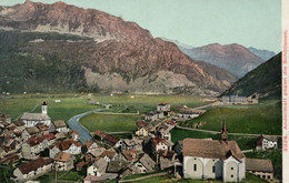 Andermatt Gegen Die Schollenen Switzerland Postcard - Matt