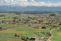 Wetzikon Switzerland Panorama 1970s Postcard - Wetzikon