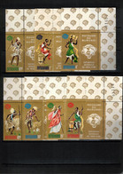 Burundi 1964 World's Fair New York Perforated Set + 2 Blocks Postfrisch / MNH - Autres & Non Classés