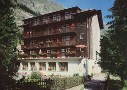 Zermatt Hotel Alpina Switzerland Postcard - Matt