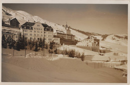 Zuoz GR Lyceum Alpinum Zuoz Switzerland Real Photo Postcard - Zuoz