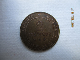 France 2 Centimes 1897 A - 2 Centimes