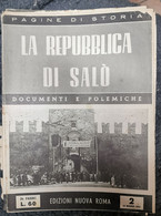 LA REPUBBLICA DI SALO' RIVISTA - Guerre 1939-45