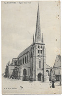 CPA 77 SEINE Et MARNE  NEMOURS Eglise Saint Jean  N°340 - Nemours