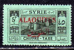 ALAOUITES SYRIA SIRIA ALAQUITES 1925 POSTAGE DUE STAMPS TAXE 5p MH - Neufs