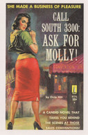 Ask Phone For Molly A Prostitute Bizarre Prostitution Book Postcard - Other & Unclassified