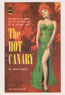 The Hot Canary Risque Sexy Singer Prostitution 1950s Book Postcard - Other & Unclassified