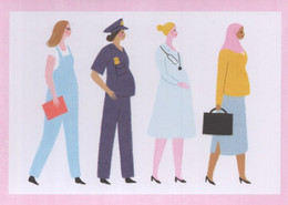 Womens Pregnancy Discrimination Act Pregnant Womans Rights Postcard - Non Classés