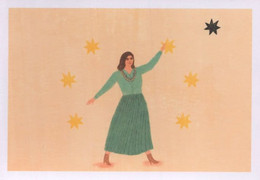 Wilma Mankiller Cherokee Nation Womens Leader Rights Painting Postcard - Non Classés