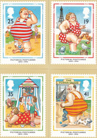 Punch & Judy Pregnant Man LGBT 5x Comic Royal Mail Postcard S - Non Classés