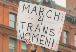 Trans Women LGBT Human Gay Rights Equality Rally Postcard - Non Classés