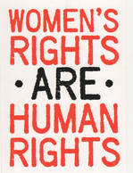 Womens Rights Are Human Rights Equality Politics Campaign Postcard - Non Classés