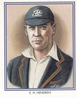 EH Patsy Hendren Middlesex Cricket Club Cricketer Rare Cigarette Card - Críquet