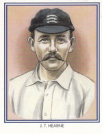 JT Jack Hearne Middlesex Cricket Club Cricketer Rare Cigarette Card - Críquet