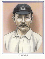 JT Jack Hearne Middlesex Cricket Club Cricketer Rare Cigarette Card - Cricket