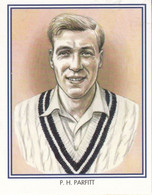 PH Peter Parfitt Middlesex Cricket Club Cricketer Rare Cigarette Card - Cricket