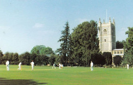 Cricket Match At Dedham Church Colchester Essex Limited Edition Of 1000 Postcard - Cricket