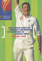 Darren Gough 2002 Lords Spirit Of Cricket Match Souvenir Postcard - Cricket