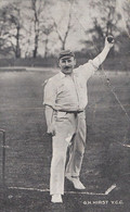 GH Hirst Yorkshire Cricket Club Antique Postcard - Cricket